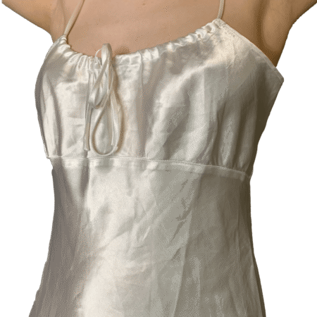 Robe nuisette blanche – Image 2