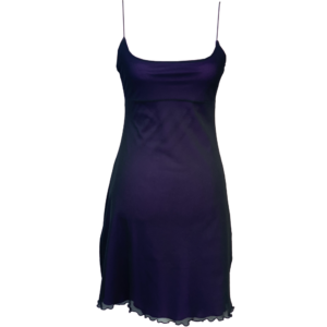 Robe violette mesh goth vintage