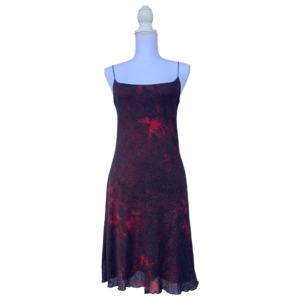 Robe pailletée Tie and dye vintage